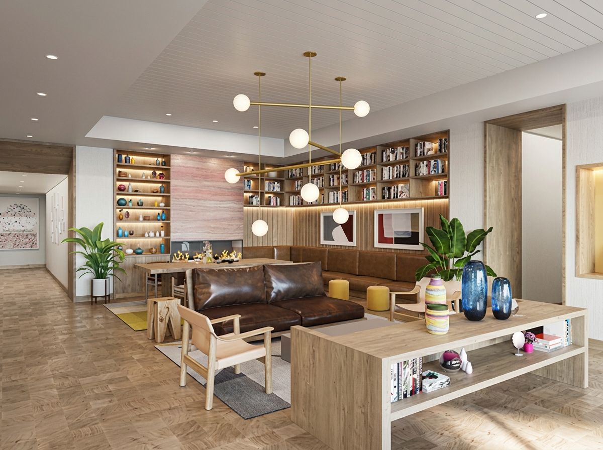 Lobby lounge and coffee bar