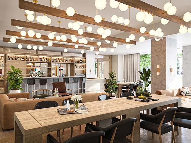 Private event and dining room